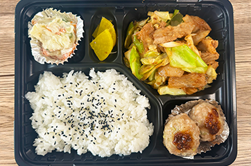 手作り 回鍋肉風弁当